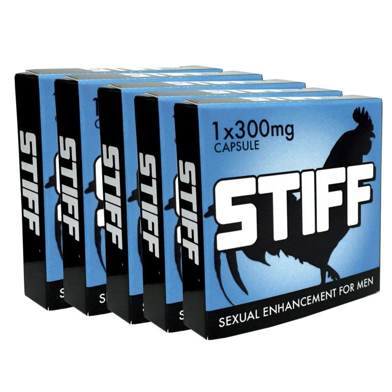 STIFF Erection Pills - 5 Capsules.