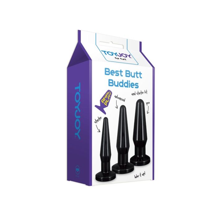 Toy Joy Best Butt Buddies Butt Plug Anal Starter Kit | esmale | Esmale Ltd Toy Joy Best Butt Buddies Butt Plug Anal Starter Kit | esmale | Esmale Ltd